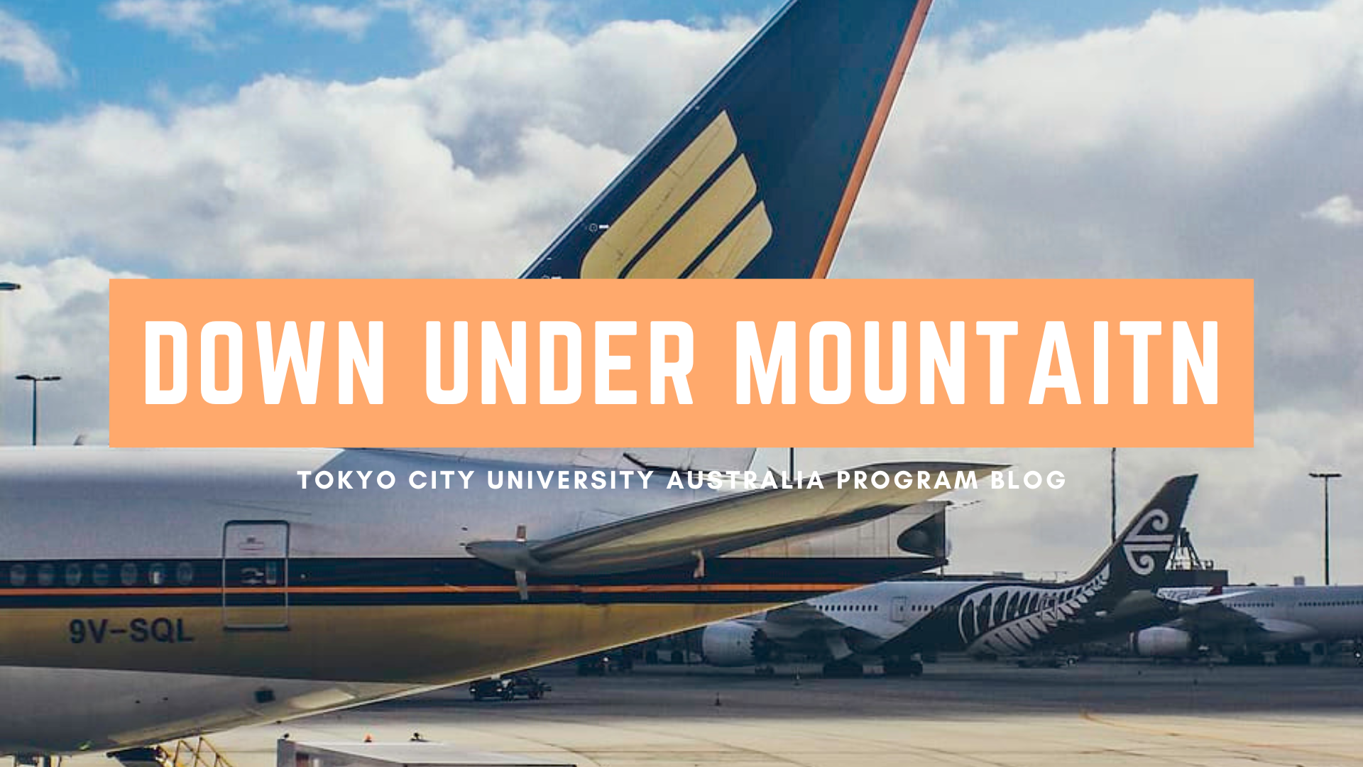 Down Under Mountain - TAP ブログ